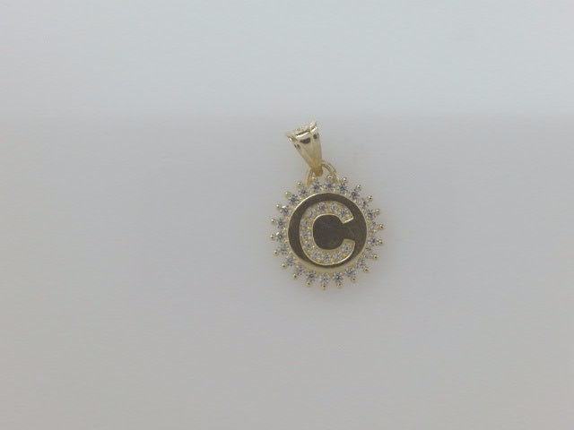 14k Yellow Gold Unisex Pendant 1.4g
