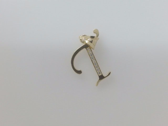 14k Yellow Gold Unisex Pendant 1.2g