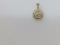 14k Yellow Gold Unisex Pendant 1.4g