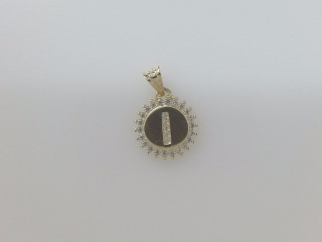 14k Yellow Gold Unisex Pendant 1.4g