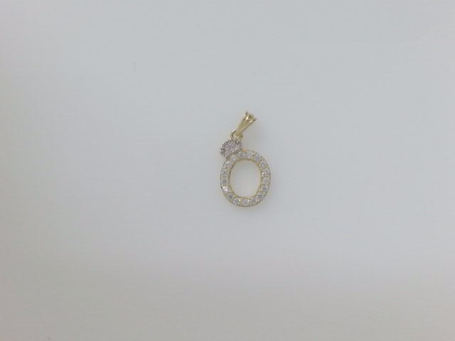 14k Yellow Gold Unisex Pendant 1g