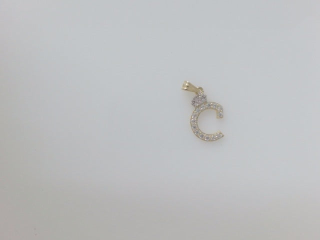 14k Yellow Gold Unisex Pendant 0.9g