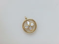 14k Yellow Gold Unisex Pendant 2.8g