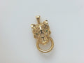 14k Yellow Gold Unisex Pendant 6g