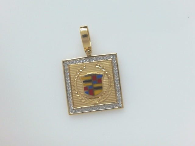 14k Yellow Gold Unisex Pendant 10.7g