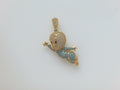 14k Yellow Gold Unisex Pendant 5.7g