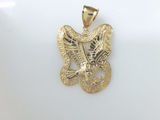 14k Yellow Gold Unisex Pendant 7.9g