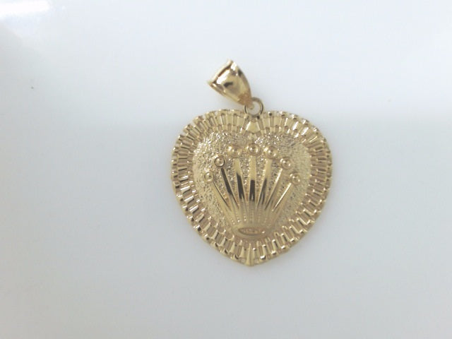 14k Yellow Gold Unisex Pendant 4.8g