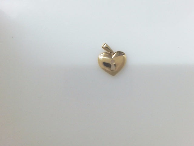 14k Yellow Gold Unisex Pendant 1.2g