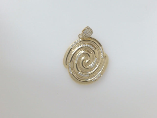 14k Yellow Gold Unisex Pendant 4.5g