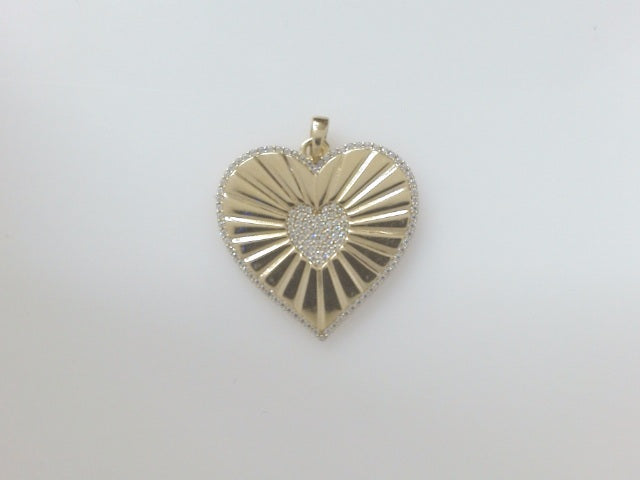 14k Yellow Gold Unisex Pendant 4.9g