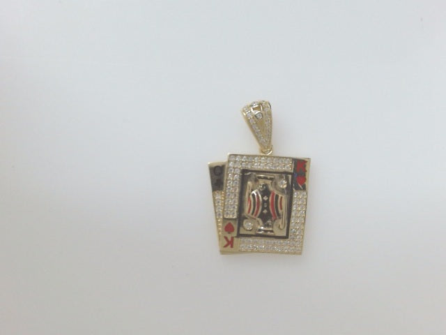 14k Yellow Gold Unisex Pendant 4.9g