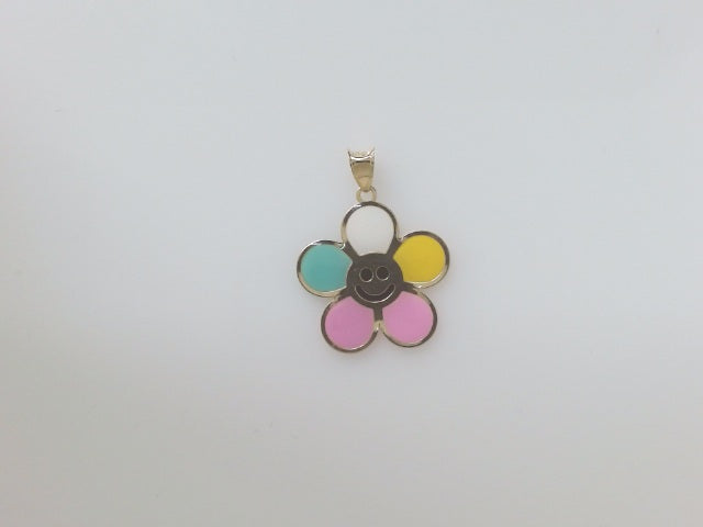 14k Yellow Gold Unisex Pendant 0.8g