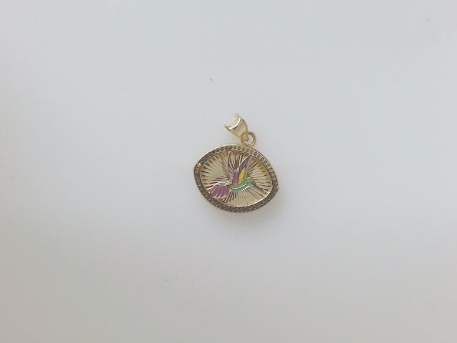14k Yellow Gold Unisex Pendant 1.7g