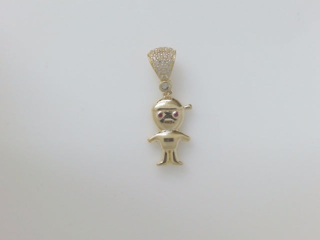 14k Yellow Gold Unisex Pendant 3.9g