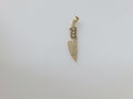 14k Yellow Gold Unisex Pendant 1.8g