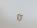 14k Yellow Gold Unisex Pendant 0.9g