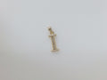14k Yellow Gold Unisex Pendant 0.7g