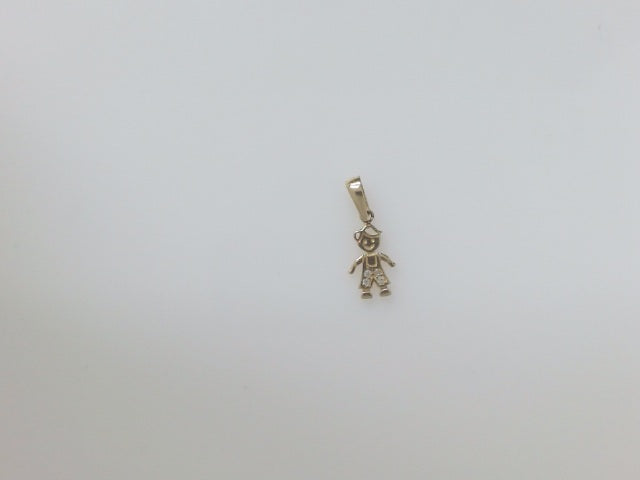 14k Yellow Gold Unisex Pendant 0.7g