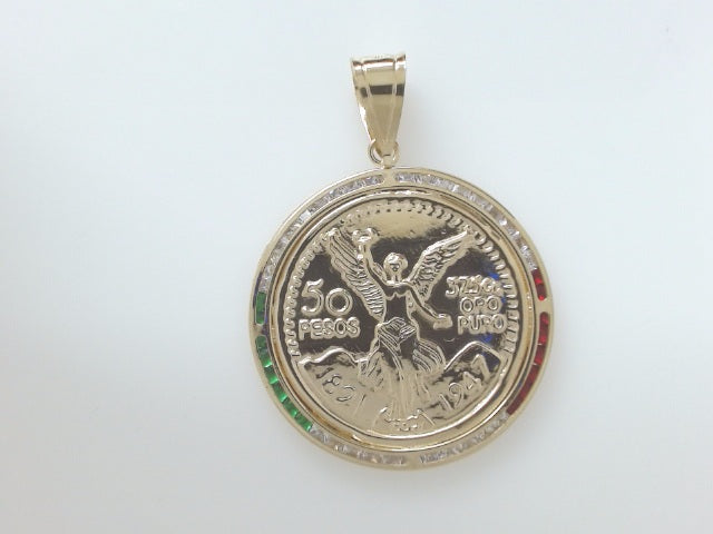 14k Yellow Gold Unisex Pendant 10.6g