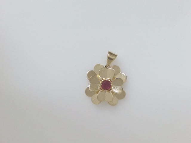 14k Yellow Gold Unisex Pendant 3.8g