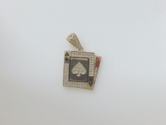 14k Yellow Gold Unisex Pendant 5g