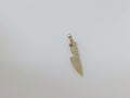 14k Yellow Gold Unisex Pendant 1.8g