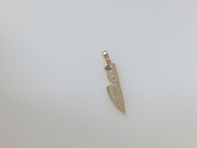 14k Yellow Gold Unisex Pendant 1.8g