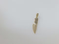 14k Yellow Gold Unisex Pendant 1.8g