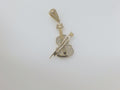 14k Yellow Gold Unisex Pendant 3.4g