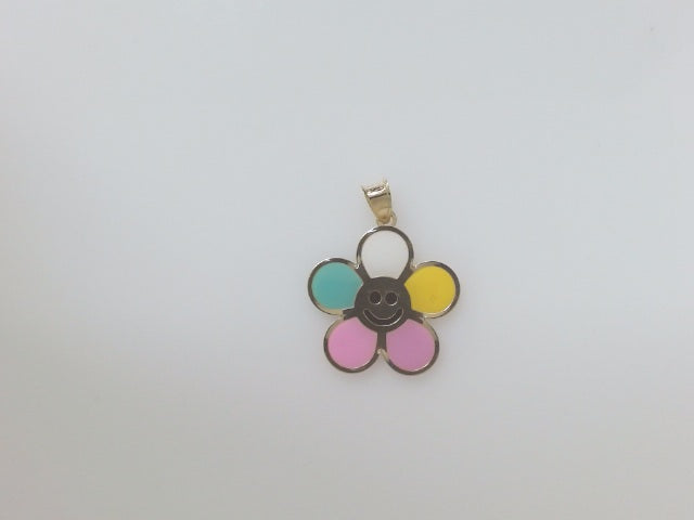 14k Yellow Gold Unisex Pendant 0.7g