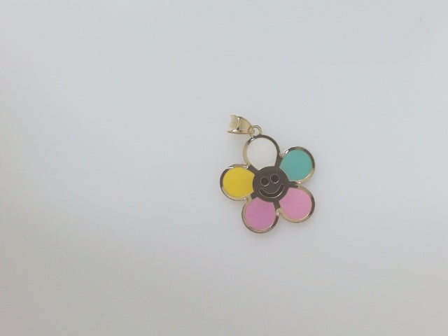 14k Yellow Gold Unisex Pendant 0.8g