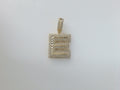 14k Yellow Gold Unisex Pendant 4.4g