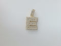14k Yellow Gold Unisex Pendant 6.3g