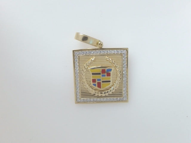 14k Yellow Gold Unisex Pendant 10.6g
