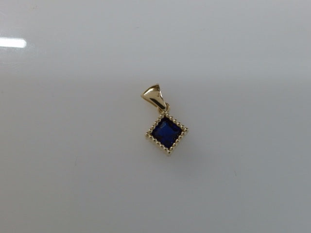 14k Yellow Gold Unisex Pendant 1.4g