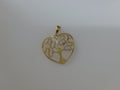 14k Yellow Gold Unisex Pendant 3.7g