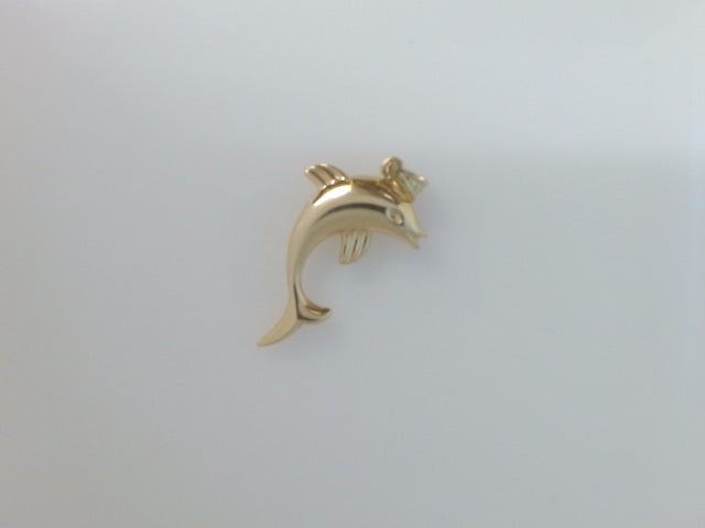 14k Yellow Gold Unisex Pendant 1.3g