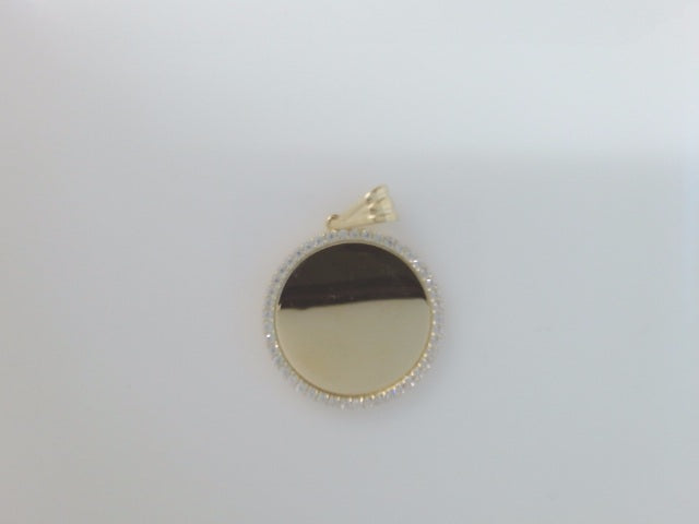 14k Yellow Gold Unisex Pendant 3.7g