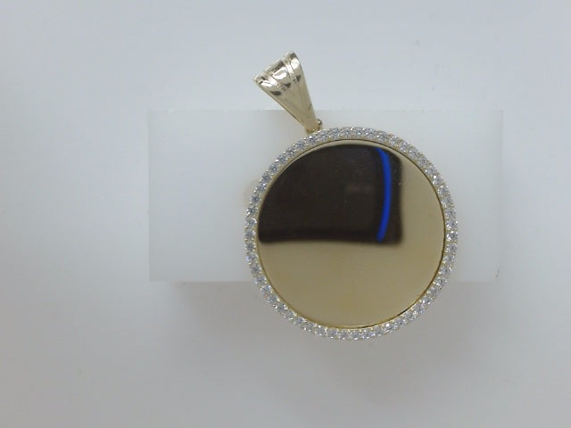 14k Yellow Gold Unisex Pendant 5.5g