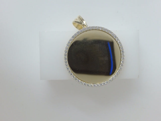 14k Yellow Gold Unisex Pendant 5.3g
