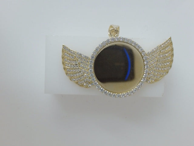 14k Yellow Gold Unisex Pendant 6.4g