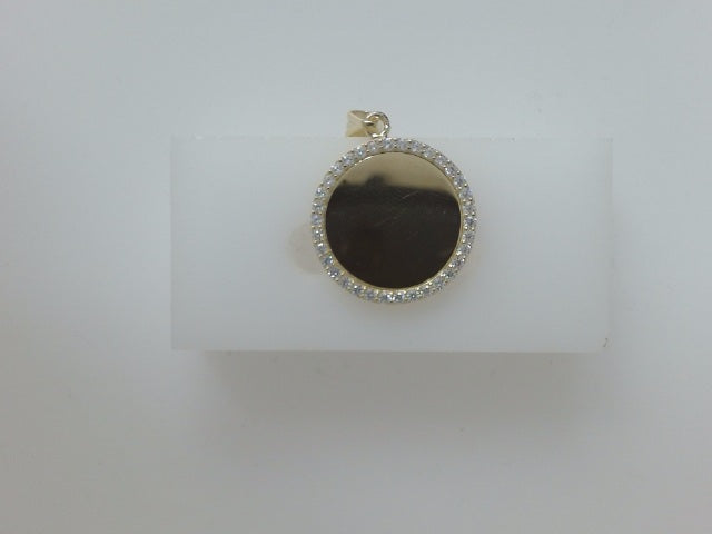 14k Yellow Gold Unisex Pendant 1.9g