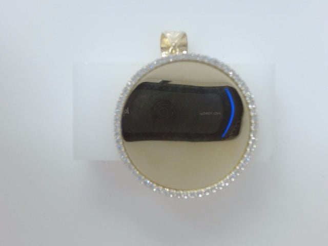14k Yellow Gold Unisex Pendant 7.7g