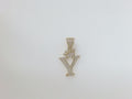 14k Yellow Gold Unisex Pendant 2g
