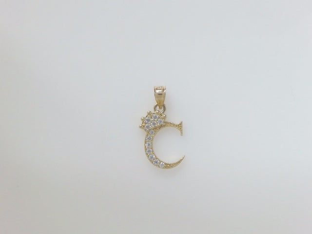 14k Yellow Gold Unisex Pendant 1.7g