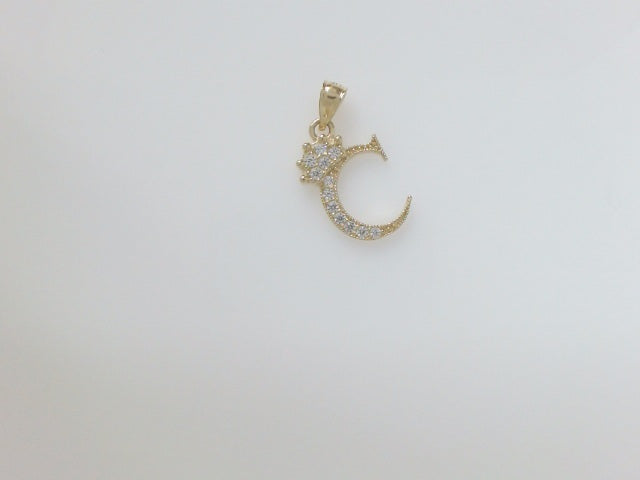 14k Yellow Gold Unisex Pendant 1.7g