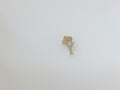 14k Yellow Gold Unisex Pendant 1g