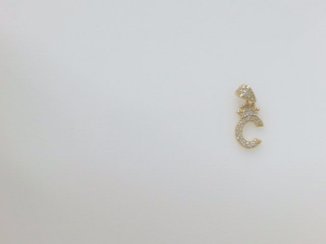 14k Yellow Gold Unisex Pendant 1g