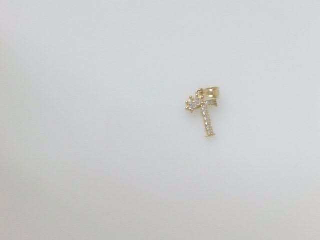 14k Yellow Gold Unisex Pendant 0.8g